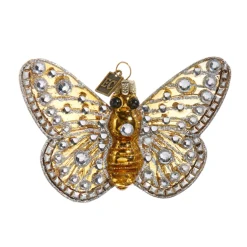 Sale The Jolly Christmas Shop Raz Eric Cortina 4.25" Jeweled Butterfly Glass Christmas Ornament 4453147