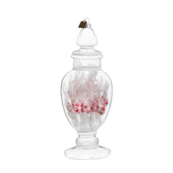Online The Jolly Christmas Shop Raz Eric Cortina 8.25" Large Peppermint Candy Jar Glass Christmas 4453127