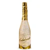 Clearance The Jolly Christmas Shop Raz Eric Cortina 12.5" Lighted Christmas Champagne Bottle Water Globe With Swirling Glitter 4419269