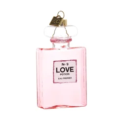Online The Jolly Christmas Shop Raz Eric Cortina 4" Love Potion No. 9 Glass Christmas Ornament 4453165