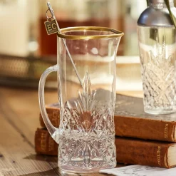 Clearance The Jolly Christmas Shop Raz Eric Cortina 6.25" Martini Pitcher Glass Christmas Ornament 4353136
