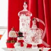Hot The Jolly Christmas Shop Raz Eric Cortina Small Or Large Christmas Candy Jar Glass Ornament