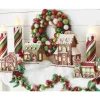 Outlet The Jolly Christmas Shop Raz Gingerbread LED Lighted Town Building Christmas Decoration