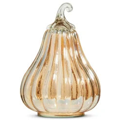 Sale The Jolly Christmas Shop Raz Glass Pumpkins Fall Or Halloween Decoration