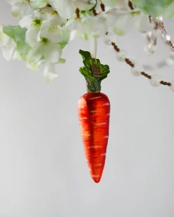 Outlet The Jolly Christmas Shop Raz Imports Eric Cortina 5.25" Carrot Glass Easter Ornament 4453107