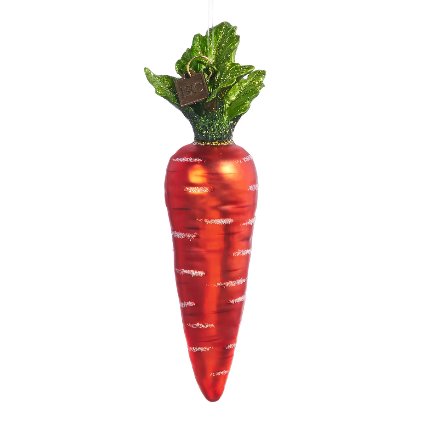 Outlet The Jolly Christmas Shop Raz Imports Eric Cortina 5.25" Carrot Glass Easter Ornament 4453107
