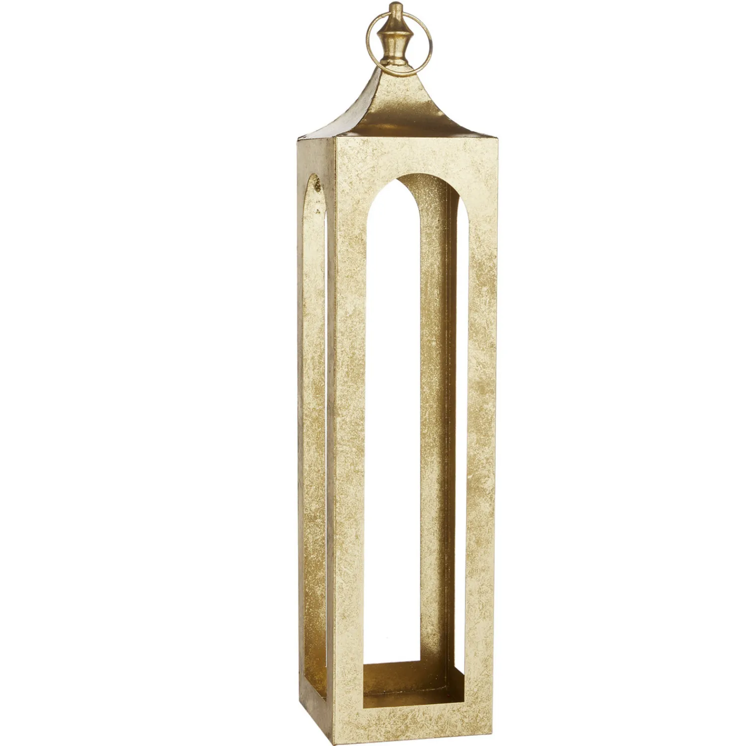Outlet The Jolly Christmas Shop Raz Large 21" Or 29" Gold Lantern Christmas Decoration