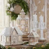 Hot The Jolly Christmas Shop Raz Lighted Brown And White Christmas Gingerbread House Decoration