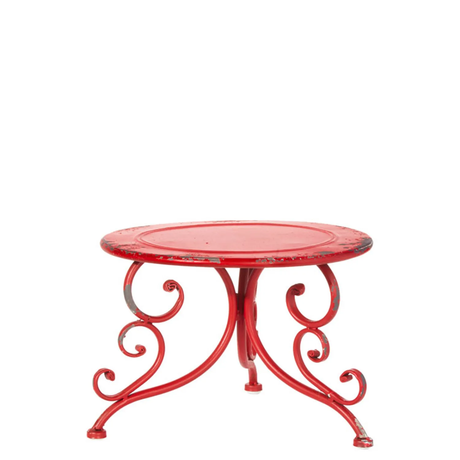 Hot The Jolly Christmas Shop Raz Red Iron Riser Christmas Home Decoration Set Of 2 3928899