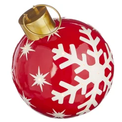 Clearance The Jolly Christmas Shop Raz Red Or Green LED Lighted Ornament Christmas Decorations