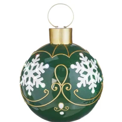 Clearance The Jolly Christmas Shop Raz Red Or Green LED Lighted Ornament Christmas Decorations