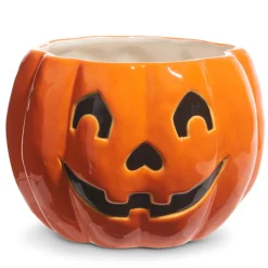 Online The Jolly Christmas Shop Raz Scaredy Cat Or Jack O Lantern Container Halloween Decoration
