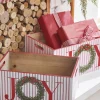 Hot The Jolly Christmas Shop Raz Set Of 2 17.75" Joy Crates Christmas Decorations 4212313
