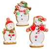 The Jolly Christmas Shop Raz Standing Christmas Gingerbread Cookie Snowman Figure