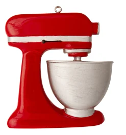 Discount The Jolly Christmas Shop Red Baker's Mixer Personalized Christmas Ornament OR1756
