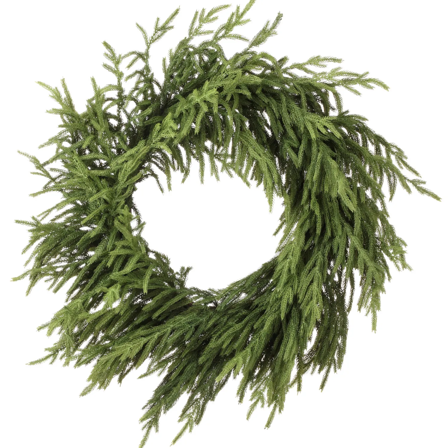 Online The Jolly Christmas Shop Regency 30" Just Cut Real Feel Norfolk Pine Christmas Wreath MTX74732