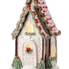 Hot The Jolly Christmas Shop Regency 13" LED Lighted A Frame Christmas Gingerbread House Decoration MXT65504
