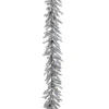 Best The Jolly Christmas Shop Regency 6' LED Lighted Silverado Silver Tinsel Christmas Garland MTX70068L
