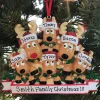 Outlet The Jolly Christmas Shop Reindeer Family Of 6 Personalized Christmas Ornament