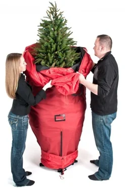 Sale The Jolly Christmas Shop Santa's Bags 7.5' Medium Upright Christmas Tree Storage Bag SB-10100