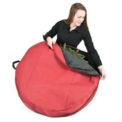 The Jolly Christmas Shop Santa's Bags Direct Suspend 30" Wreath Storage Bag 10154