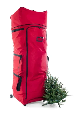 Hot The Jolly Christmas Shop Santa's Bags Extra Large Upright Christmas Tree Storage Duffel Bag 10491
