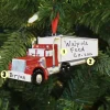 Clearance The Jolly Christmas Shop Semi Truck Personalized Christmas Ornament