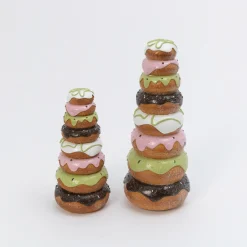 Discount The Jolly Christmas Shop Set Of 2 Donut Tree Christmas Figure 2595370
