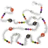 Online The Jolly Christmas Shop Shiny Brite Halloween 7' Tinsel Cat, Pumpkin, Ghost Glass Garland 4028054