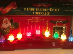 Discount The Jolly Christmas Shop Shiny Brite Holiday Splendor Bubble Bright Light Candolier 4027850