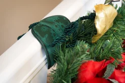 Discount The Jolly Christmas Shop Village Lighting Bannister Protecting Garland Ties V-11099-DLX