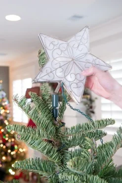 Online The Jolly Christmas Shop Village Lighting Universal Christmas Tree Topper Holder V-11103