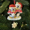 Best The Jolly Christmas Shop We're Expecting Penguin Couples Personalized Christmas Ornament